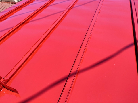 屋根塗装工事後