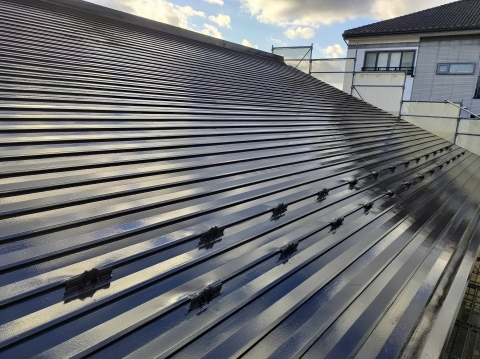 屋根塗装工事後