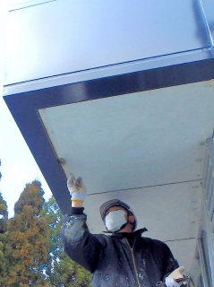 軒天井塗装